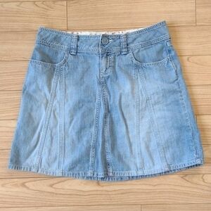 London Jean Denim A Line Skirt Size 6